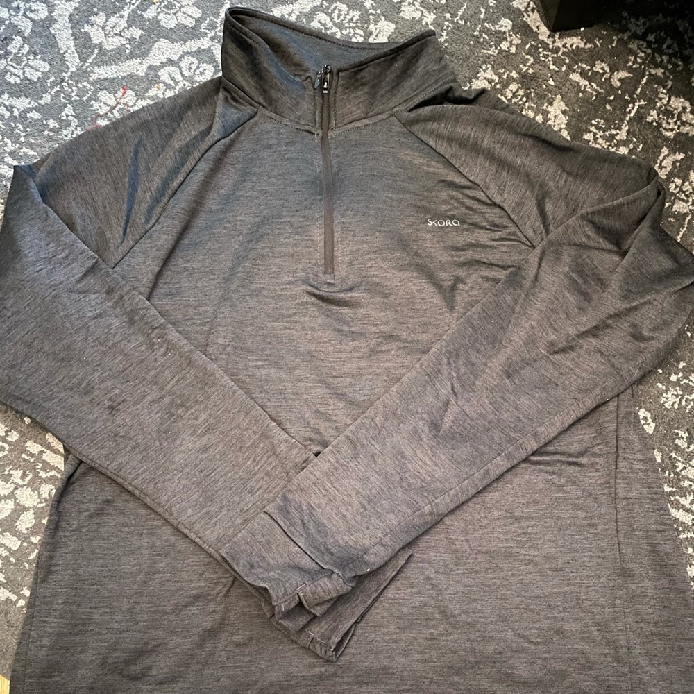 Men’s Skora Running Quarter Zip Sweater XL Used